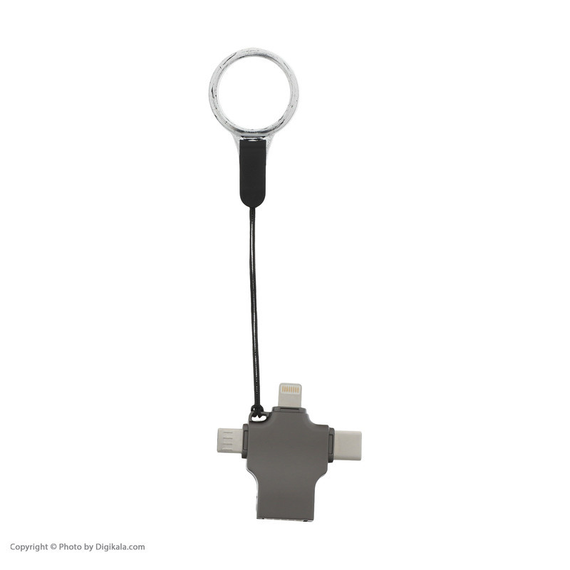 مبدل USB2 به USB-C  micro USB  لایتنینگ پرووان مدل PCO04