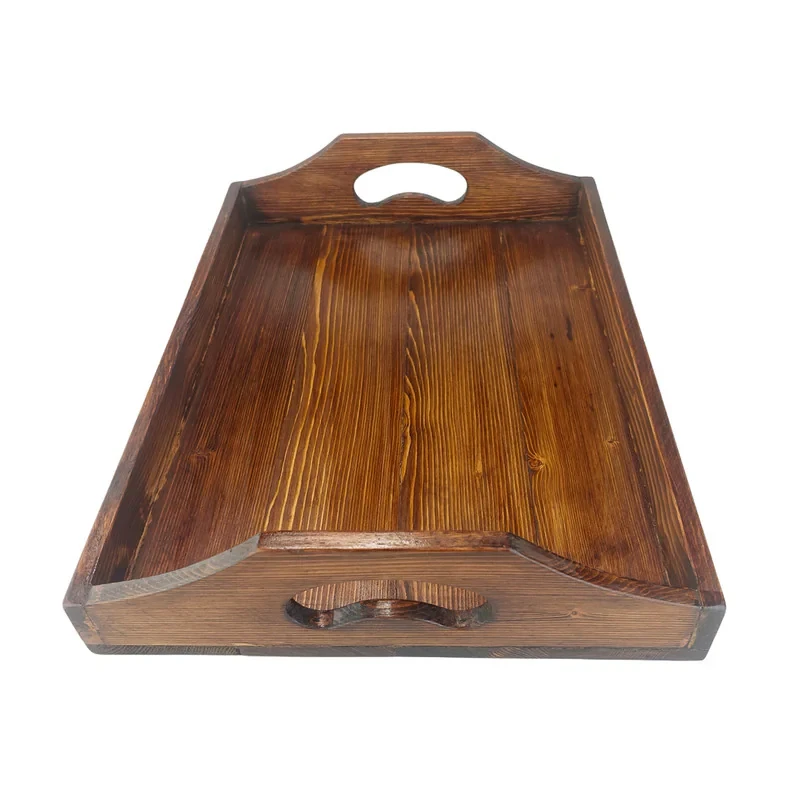 سینی دسته دار مدل رامسر سایز 37*27 سانتی متر