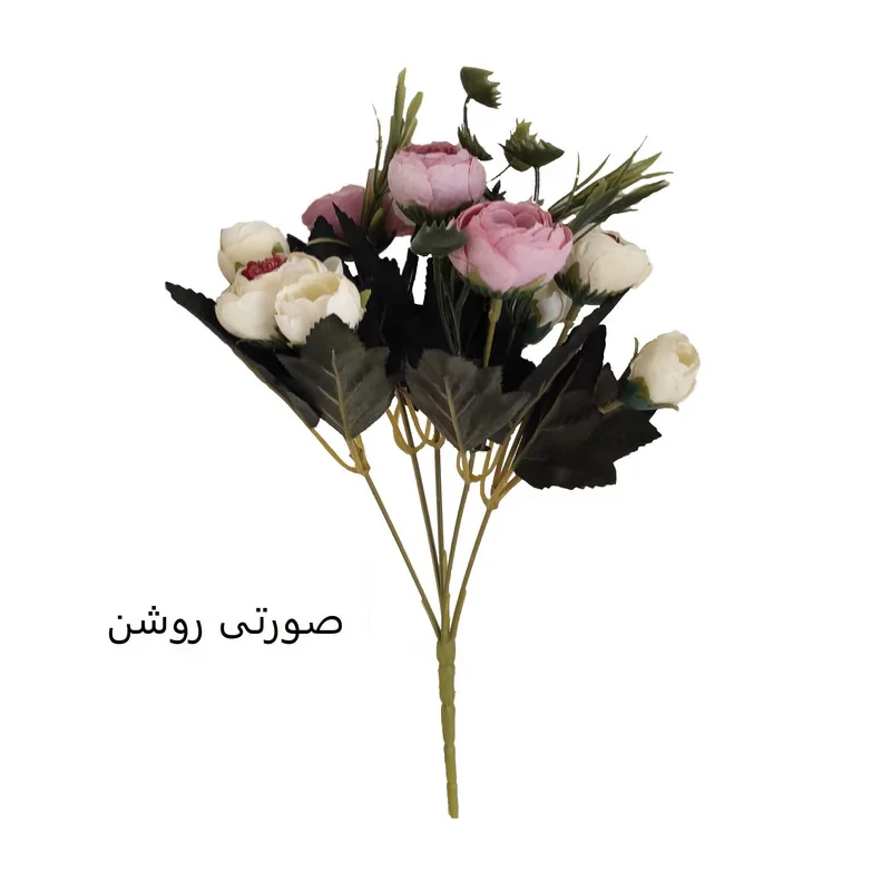 گل مصنوعی مدل پیونی کد 14