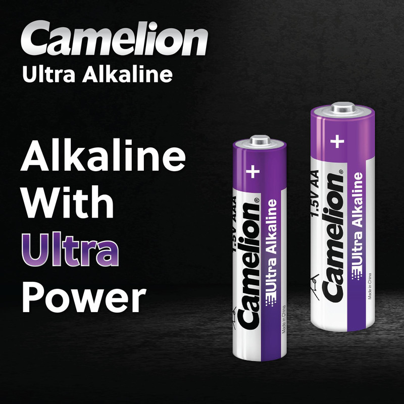باتری قلمی کملیون مدل  Ultra Alkaline بسته چهار عددی