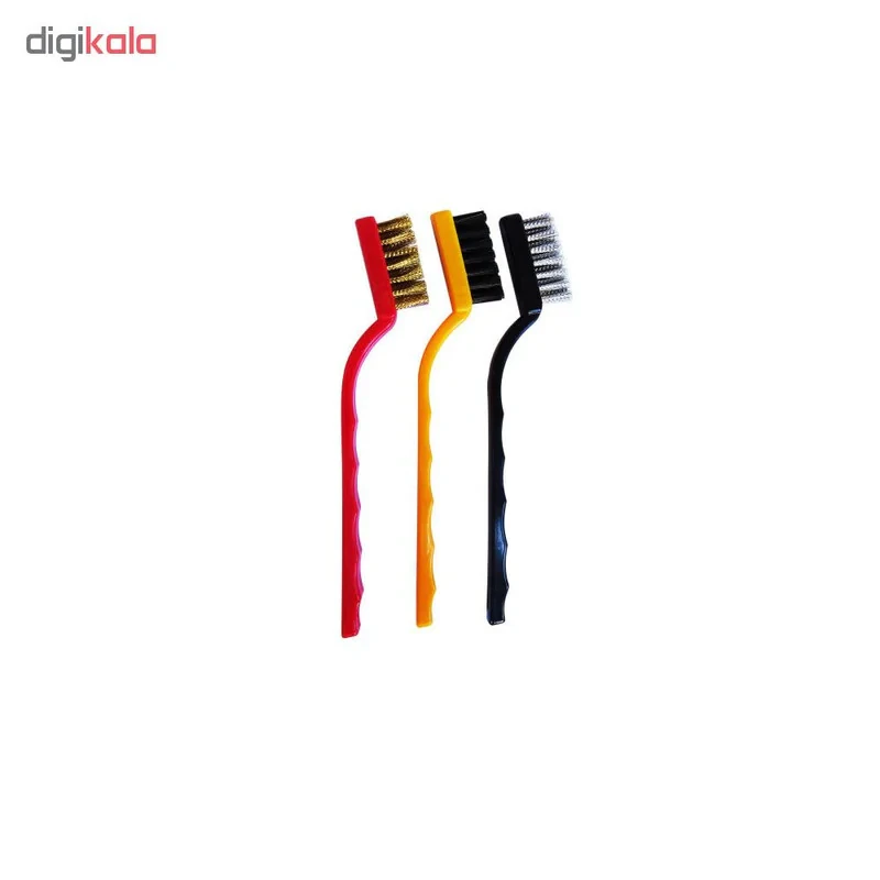 فرچه طرح مسواک بسته 3 عددی