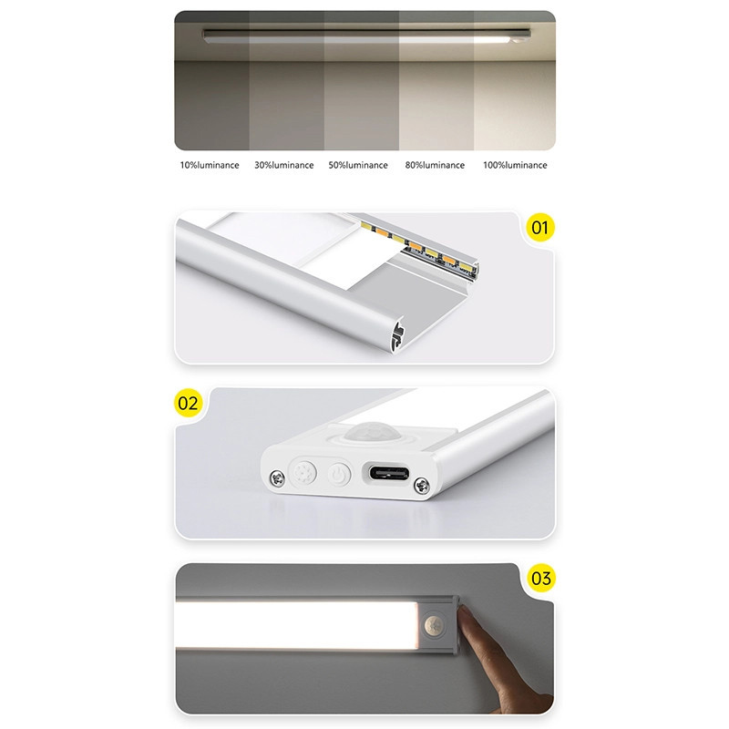 چراغ ال ای دی مدل زیر کابینتی 400MM کد L1005