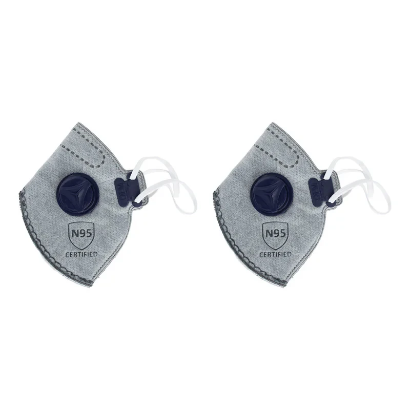 ماسک تنفسی امگا مدل ffp2-N95 بسته 2 عددی