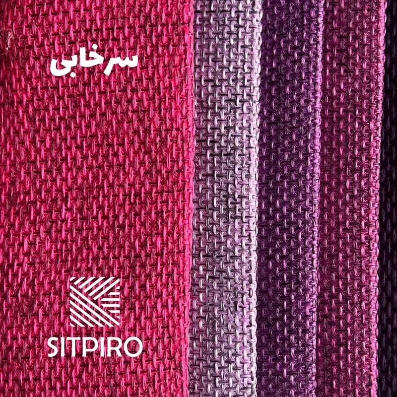 پرده نوین پرده خورشید مدل کتان ملانژ NR117 سایز 180x140 سانتی‌متر