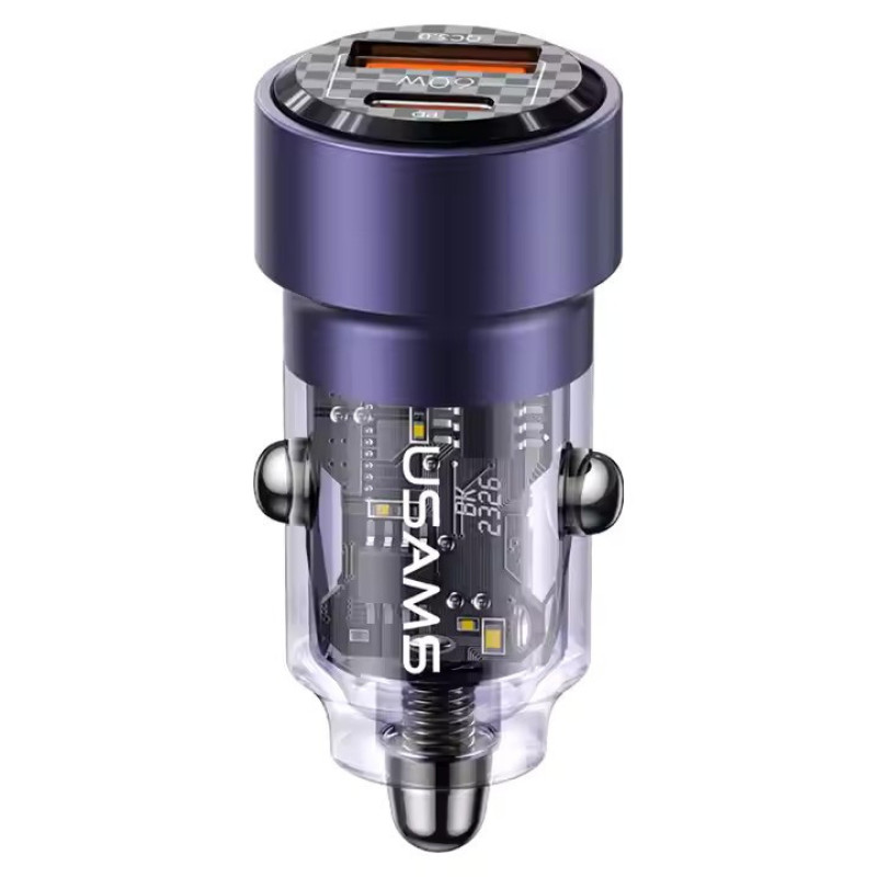 شارژر فندکی 60 وات یوسمز مدل US-CC208 C39