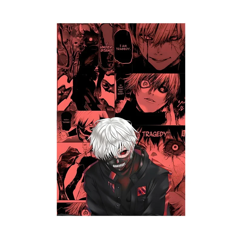 تابلو مدل انیمه کن کانکی توکیو غول Ken Kaneki Tokyo Ghoul anime 05