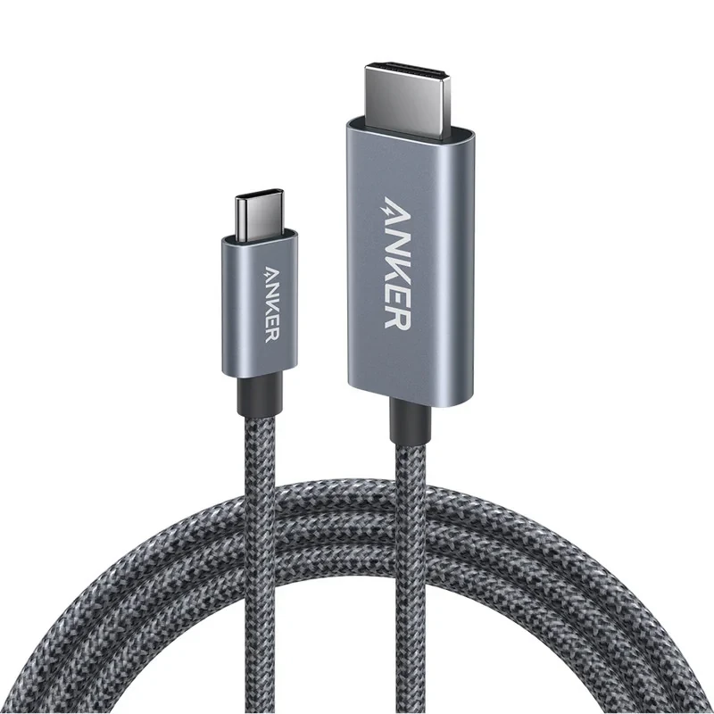 کابل تبدیل USB-C به HDMI انکر مدل Nano A87E0 طول 1.8 متر