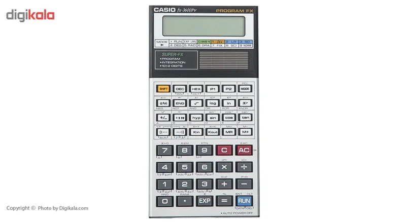 ماشین حساب کاسیو مدل fx-3600Pv