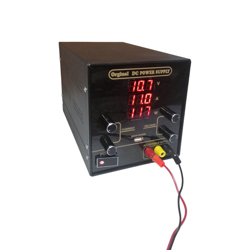 منبع تغذیه الکتریکی 30 ولت 10 آمپر مدل HTX-3010