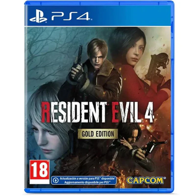 بازی Resident Evil 4 Remake نسخه Gold Edition مخصوص PS4
