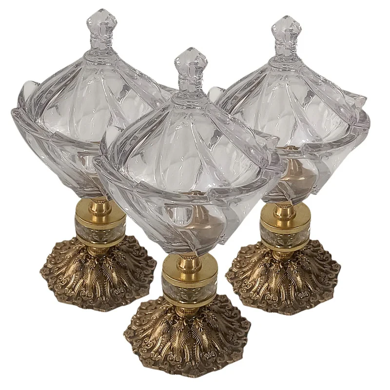 قندان مدل S-4277 بسته سه عددی