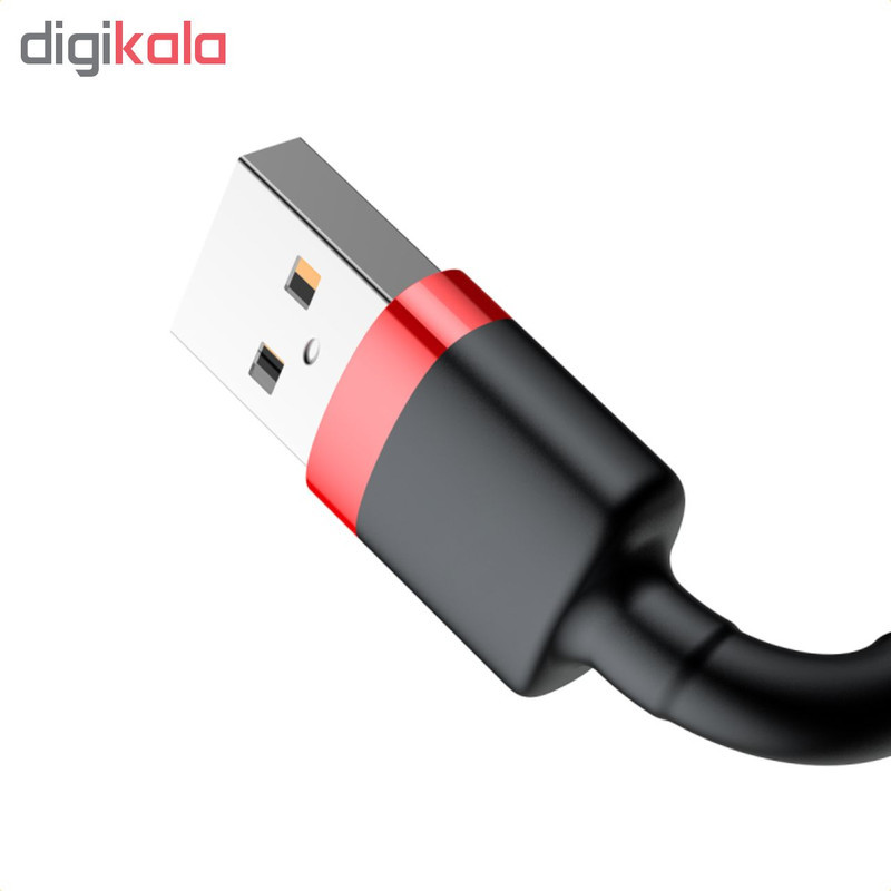 کابل تبدیل USB به لایتنینگ باسئوس مدل CAFULE طول 2 متر