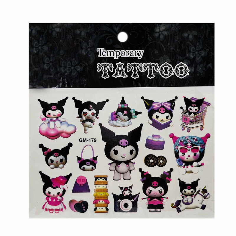 تتو موقت طرح کرومی کد 01