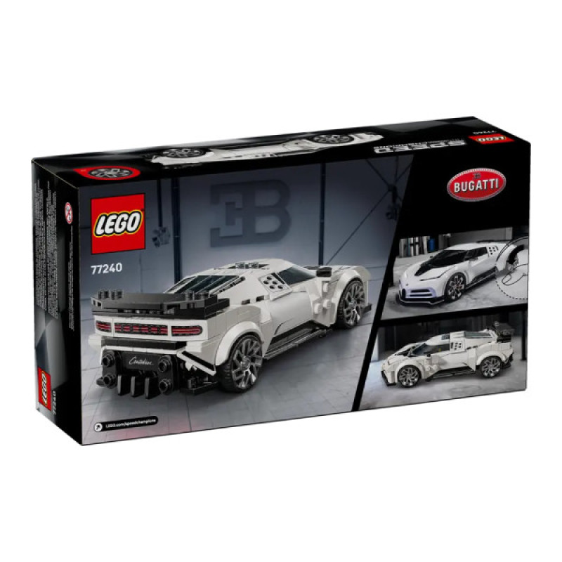 لگو 291 تکه سری Speed Champions مدل Bugatti Centodieci Hyper Sports Car کد 77240