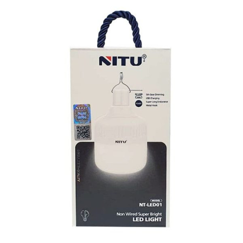 لامپ 40 وات نیتو مدل LED01 شارژی
