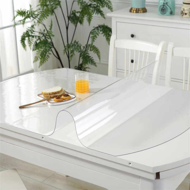 طلق رومیزی مدل کریستال ضخیم کد A100-T180 سایز 180×100 سانتی متر