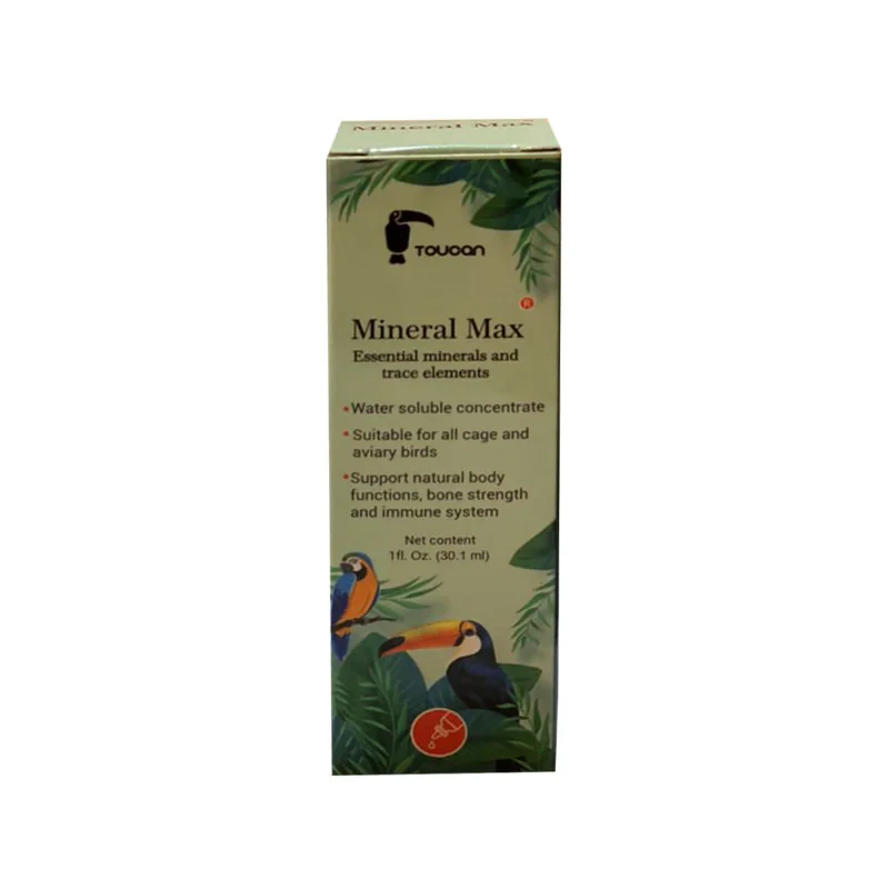 قطره پرندگان توکان مدل MINERAL MAX حجم 30میلی لیتر
