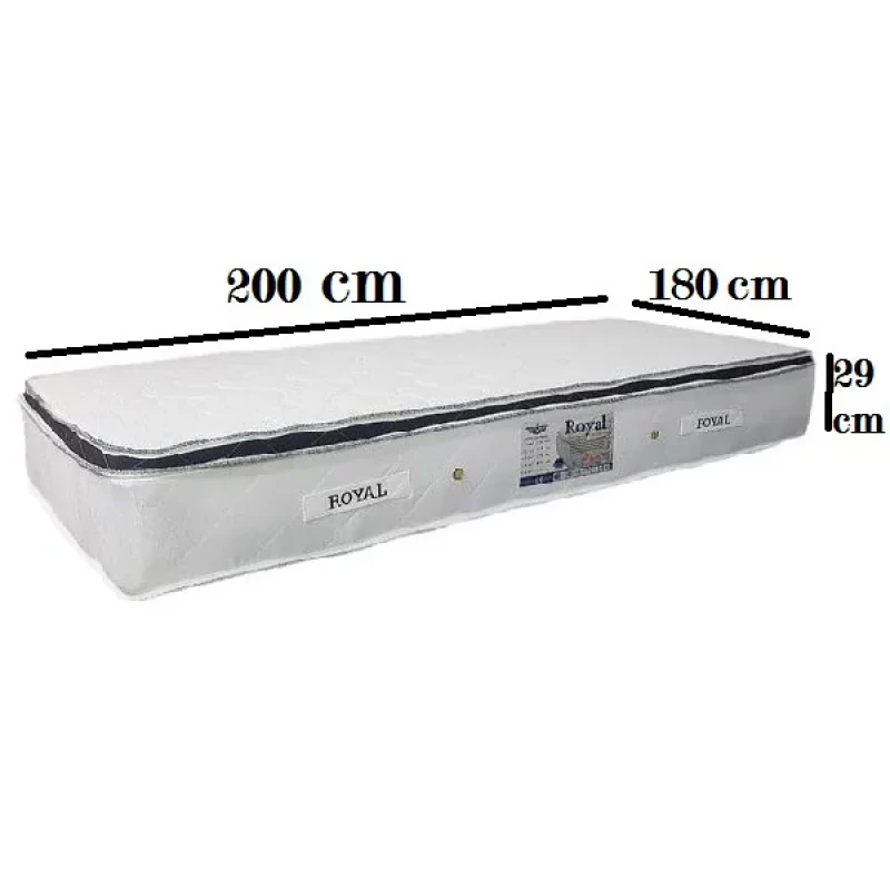 تشک رویال مدل ریلکس M09P دو نفره سایز 200 × 180 سانتی‌ متر