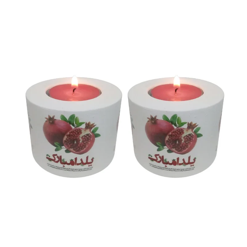 جاشمعی مدل یلدا کد m 22 بسته دو عددی