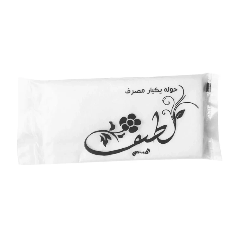 حوله یکبار مصرف لطیف مدل 40x40G70 بسته 100 عددی
