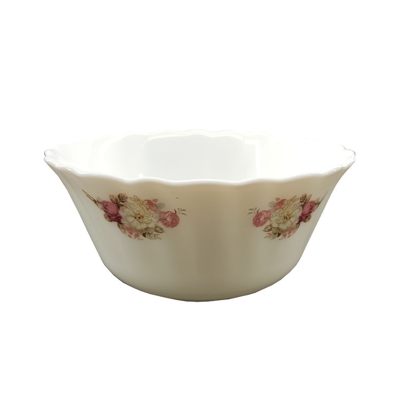 پیاله ماست خوری پارس اپال مدل رز درجه یک بسته 6 عددی