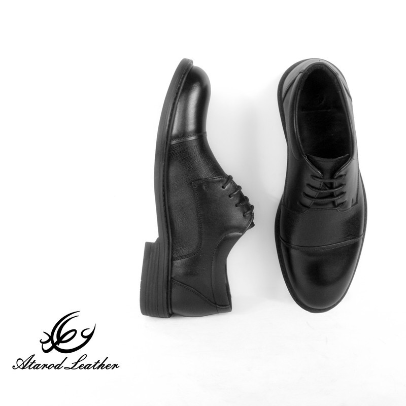 کفش مردانه چرم عطارد مدل  چرم طبیعی کد SH191