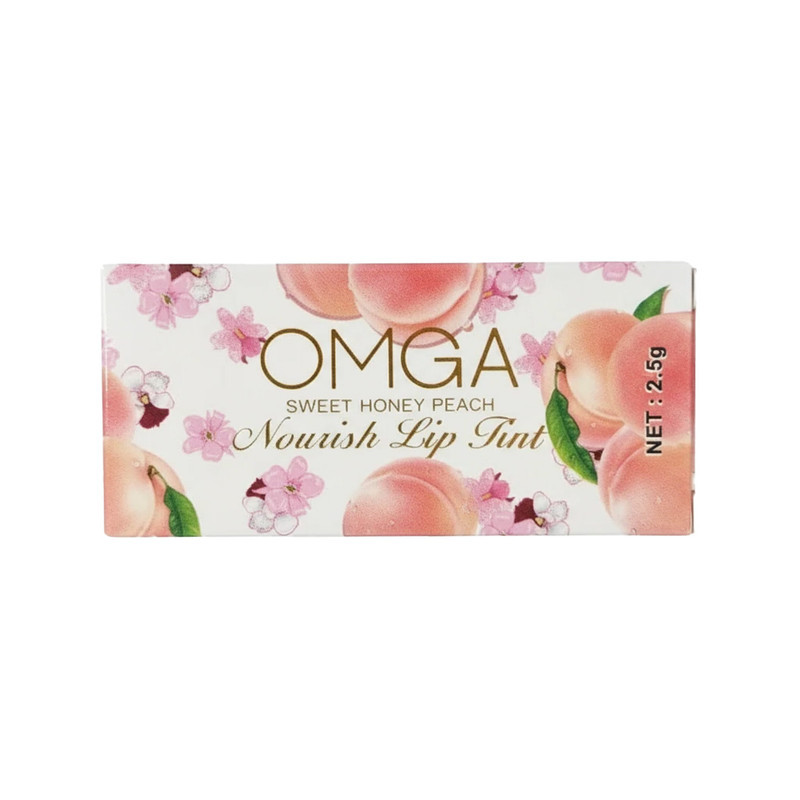 برق لب مایع امگا مدل Sweet Honey Peach شماره 04
