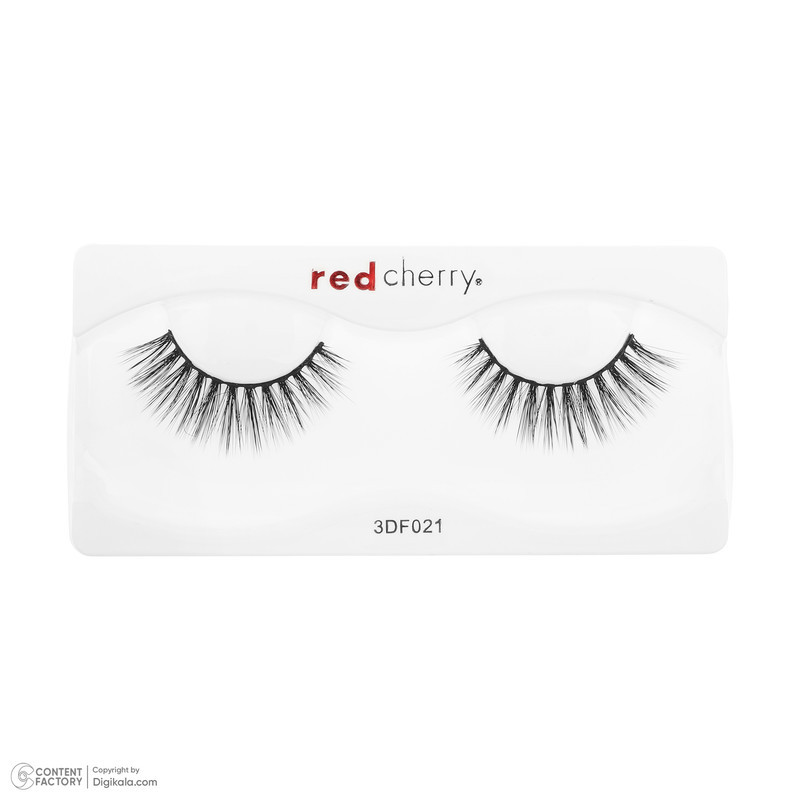 مژه مصنوعی سه‌بعدی رد چری مدل Mink 3D F021