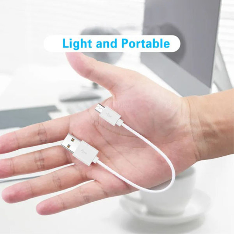 کابل تبدیل microUSB به USB کد 1 طول 0.25 متر