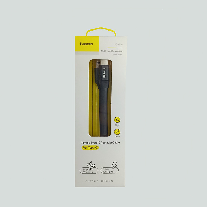 کابل تبدیل USB به USB-C باسئوس مدل Nimble catmbj-01 طول 0.23 متر