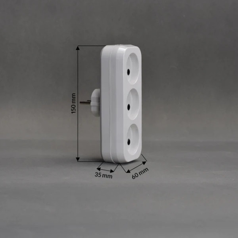 سه شاخه برق پارت الکتریک مدل PART ELECTRIC2200