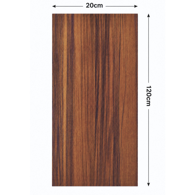 کفپوش مدل تایل PVC Golden Walnut 011