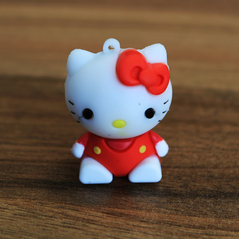 فلش مموری طرح کیتی نشسته مدل Ul-Kitty03 ظرفیت 32 گیگابایت