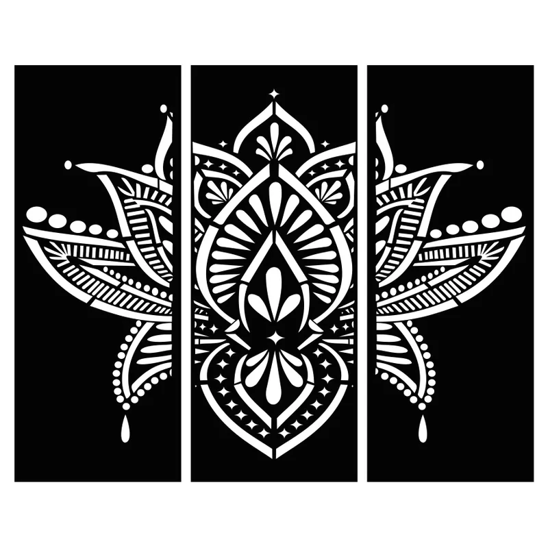 شابلون کد SP8461 مجموعه 3 عددی