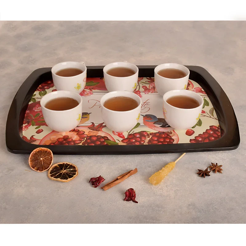 سینی مهروز مدل E-2004-68 طرح انار