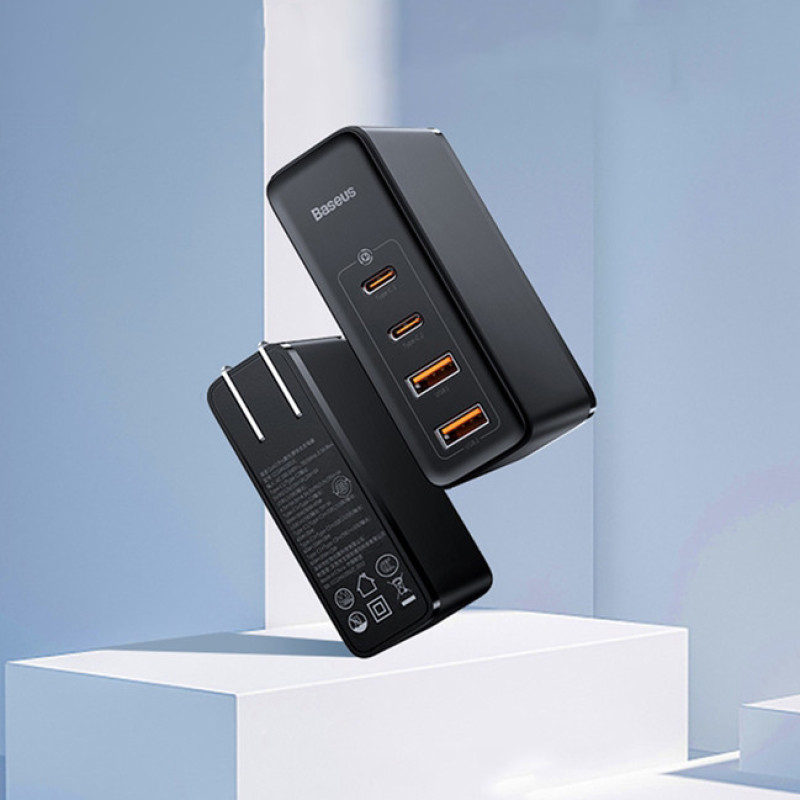 شارژر دیواری باسئوس مدل CCGAN2P-K01 به همراه کابل USB-C