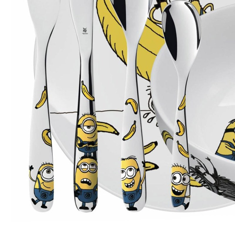 سرویس غذاخوری کودک 7 پارچه یک نفره دبلیو ام اف مدل Minions