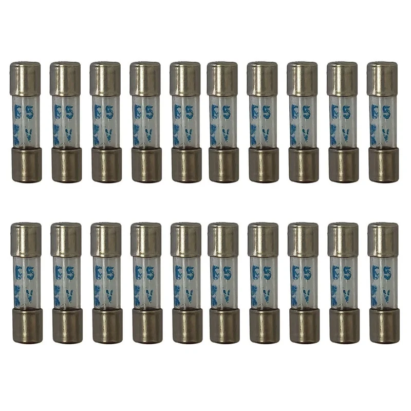فیوز شیشه ای 10 آمپر مدل SK-10250 بسته 20 عددی