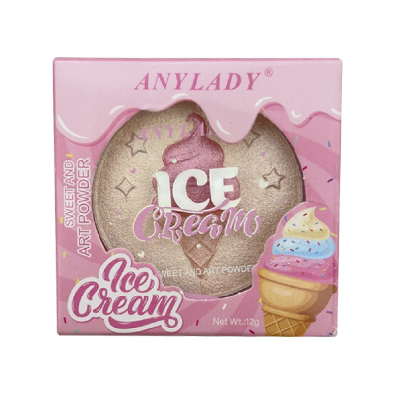 هایلایتر انی لیدی مدل Ice Cream شماره 3 رنگ طلایی