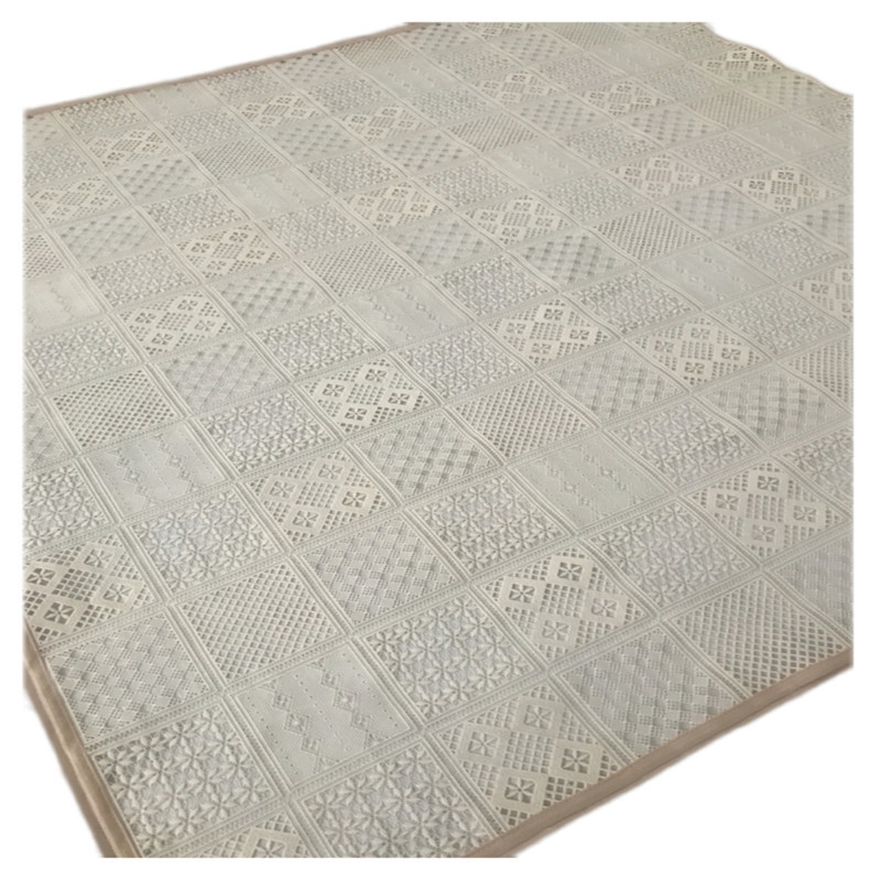 سفره 18 نفره مدل رویال طرح گیپور سایز 400×140 سانتی متر