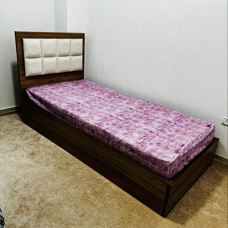 ملحفه ناتوسا مدل کشدار پتینه یک نفره سایز 200x90 سانتی متر