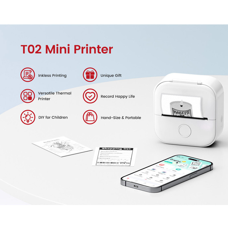 پرینتر لیبل زن حرارتی فومیمو مدل T02-PK
