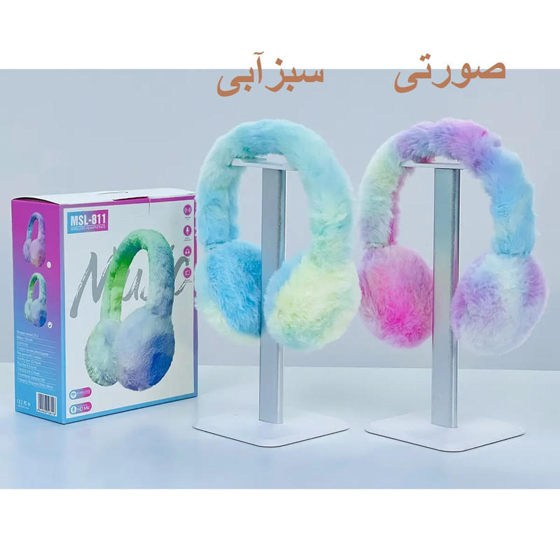 هدفون بی سیم طرح خرس مدل MSL-811