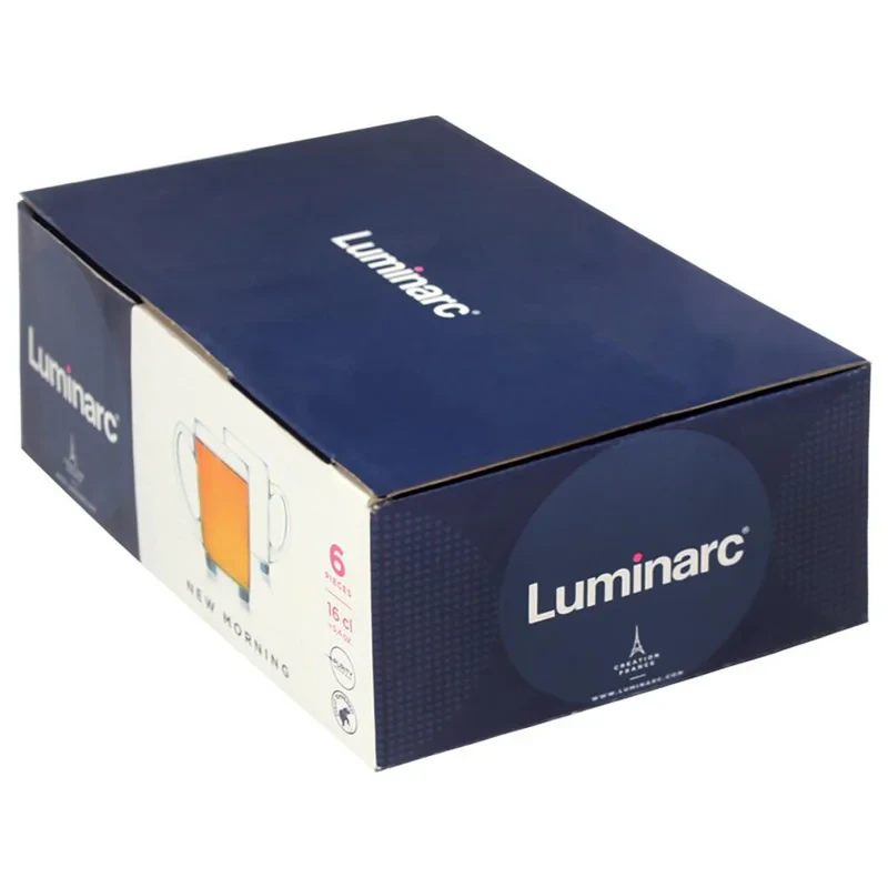 استکان لومینارک مدل NEWMORNING-16CL بسته 6 عددی
