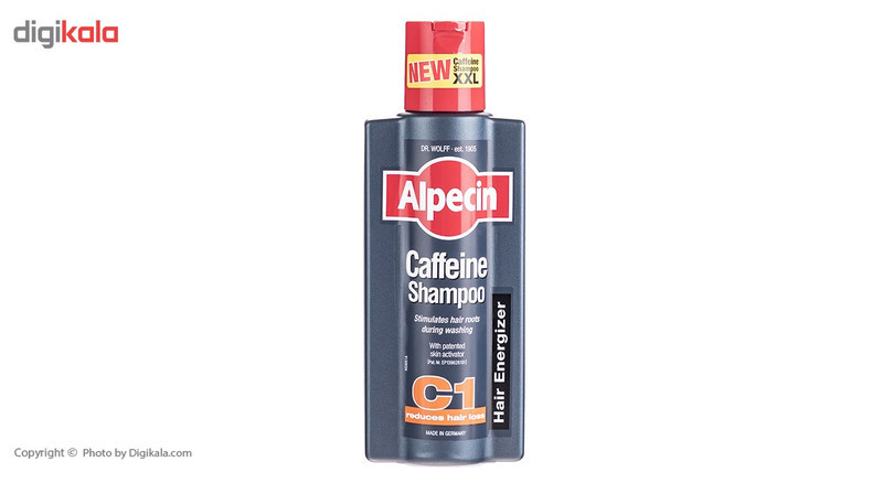 شامپو ضد ریزش مو آلپسین مدل Caffeine C1 حجم 375 میلی لیتر