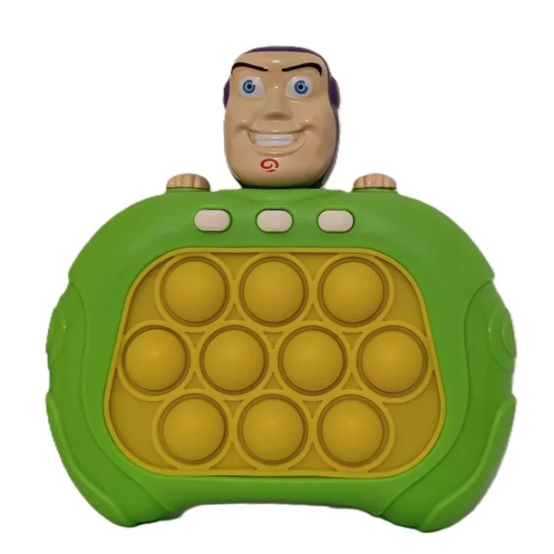 فیجت ضد استرس مدل دسته پاپت گیم طرح باز لایتر مدل چراغدار و موزیکال کد TOY STORY GAME