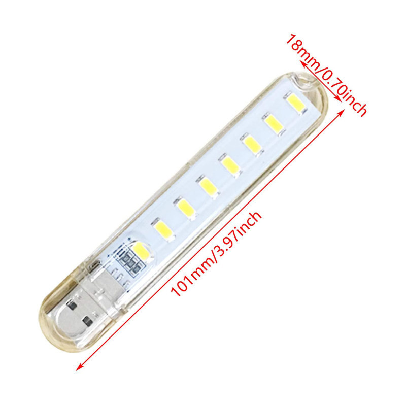 LED چراغ  یو اس بی مدل SMD-5730 بسته دو عددی