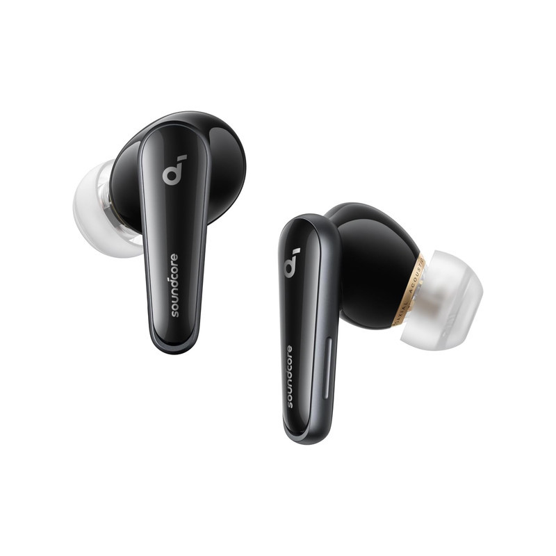 هدفون بلوتوثی انکر مدل Soundcore Liberty 4 A3953 با نویز کنسلینگ فعال (ANC)، درگاه شارژ USB Type-C، دارای 6 میکروفون برای مکالمه شفاف، مقاوم در برابر رطوبت و عرق (IPX4)
