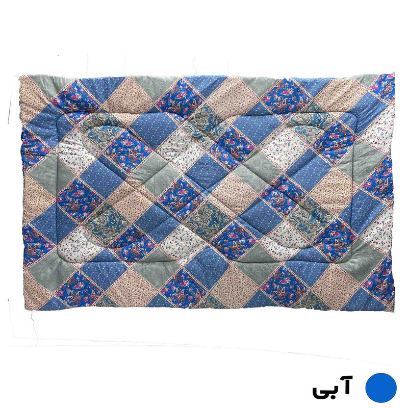 لحاف مانیکاهوم مدل چهل تکه  پلاس chel teke plus یکنفره سایز 230×150 سانتی‌ متر