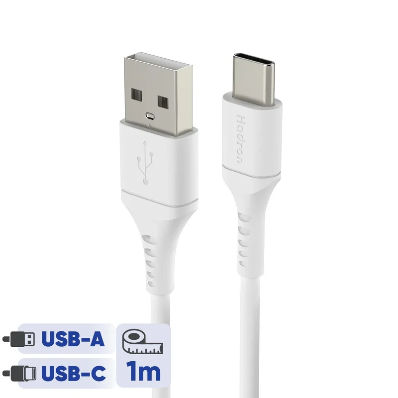 کابل USB به USB-C هادرون مدل HTC-A-C01 طول 1 متر